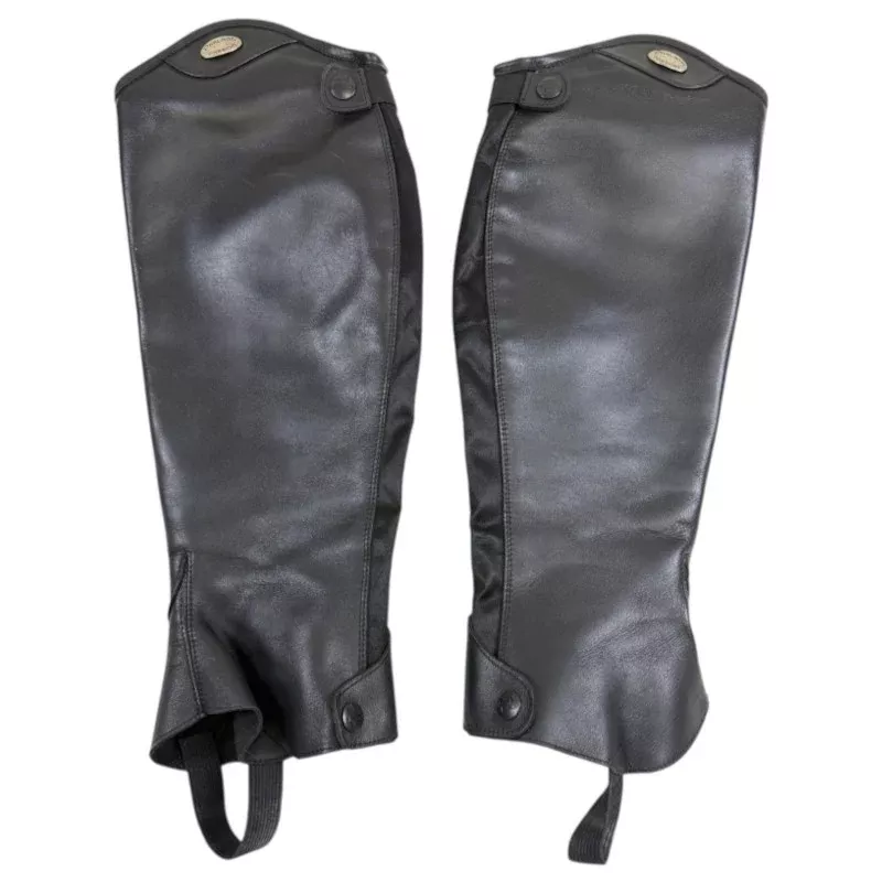 Parlanti Half Chaps in Black - Large