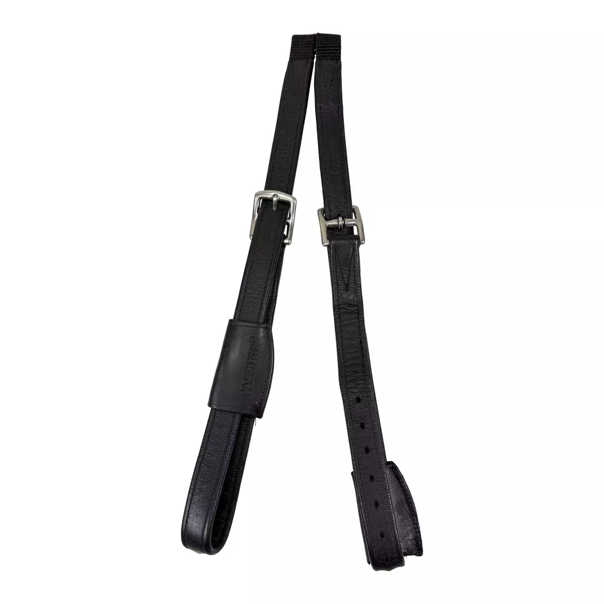Passier Mono Stirrup Leathers in Black - 25.5"