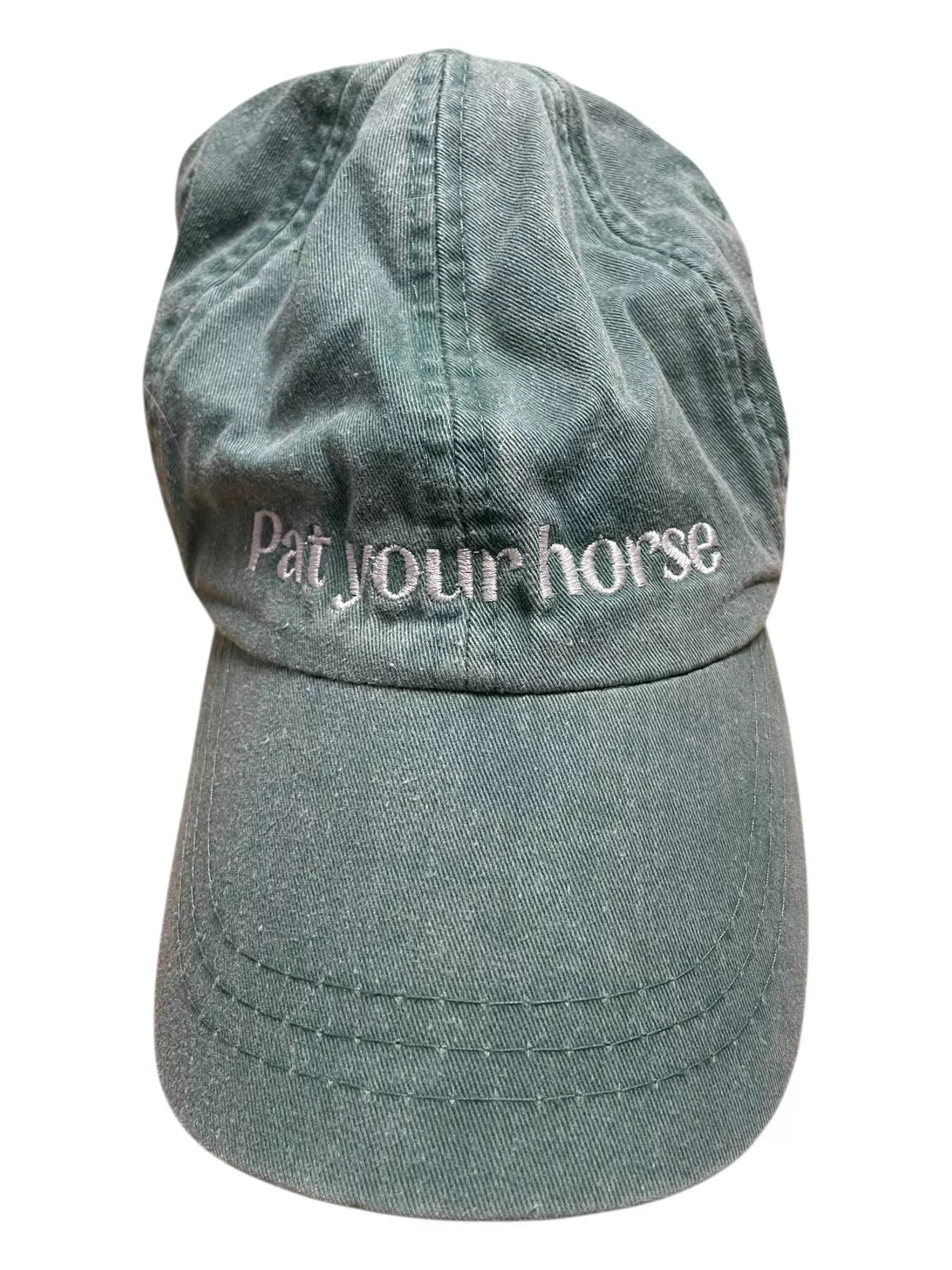 Pat Your Horse Hat - Sage Green - One Size - USED