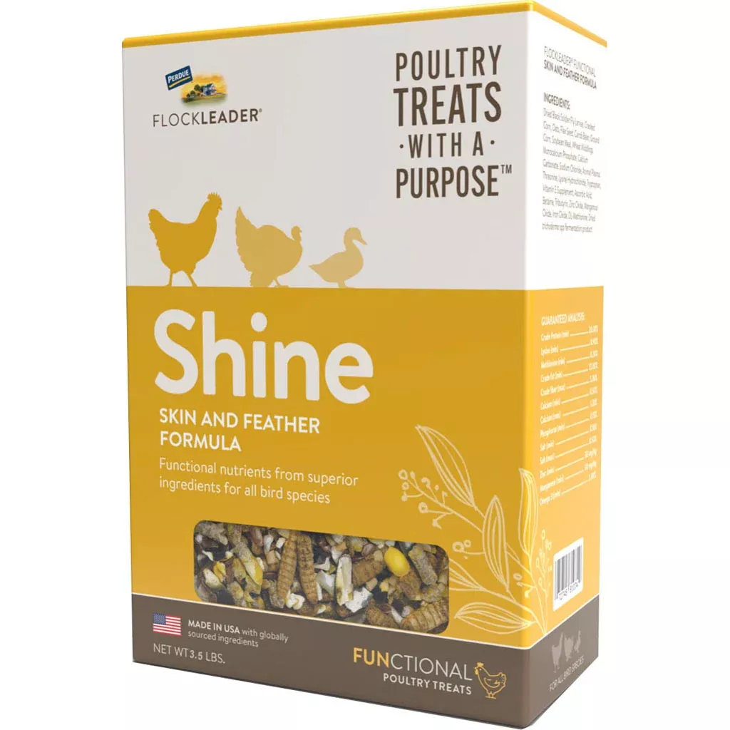 Perdue FlockLeader Shine Functional Poultry Treat, 3.5 Lb