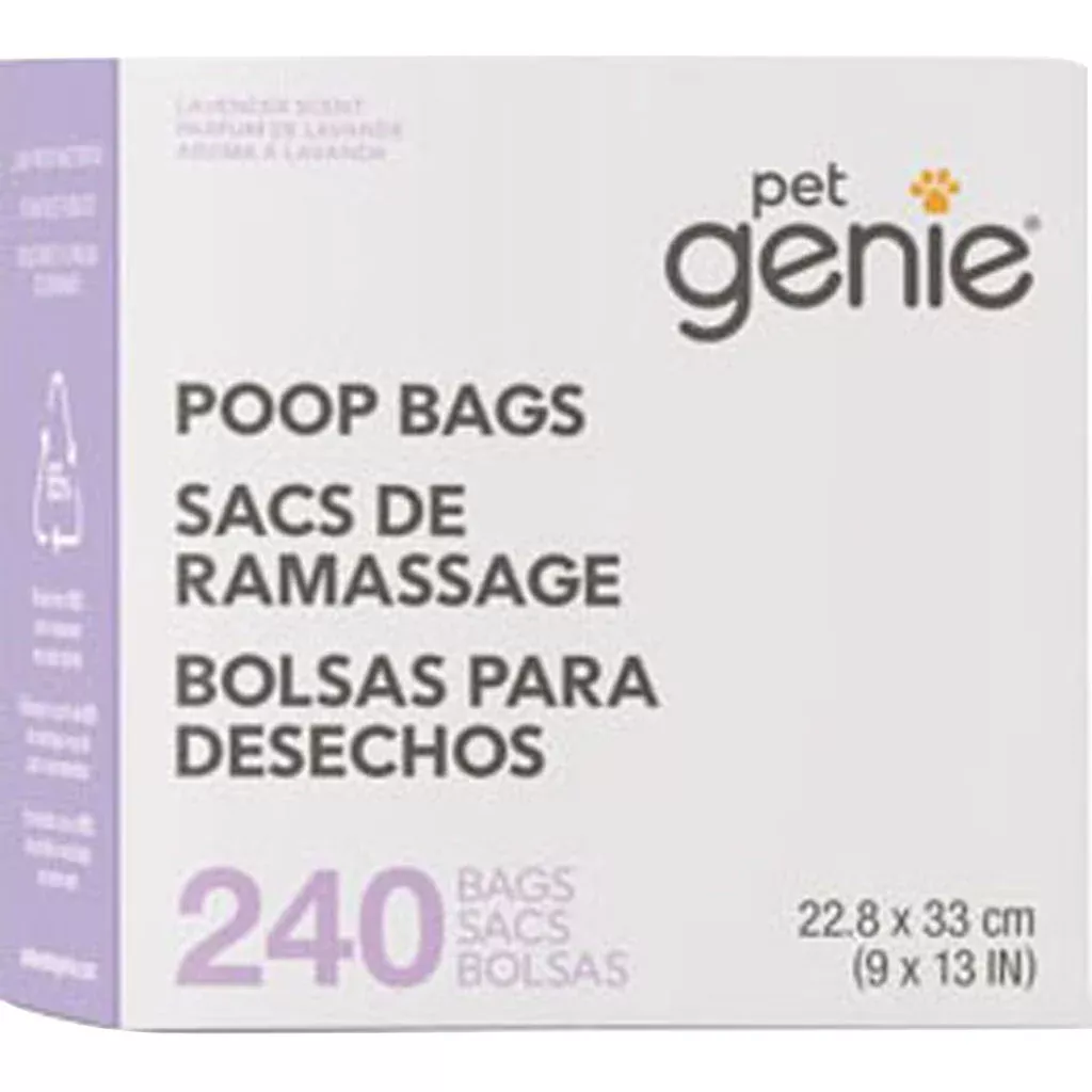 Pet Genie On the Go Waste Bags, 240 Pack