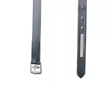 PFIFF Crystal Stirrup Leathers