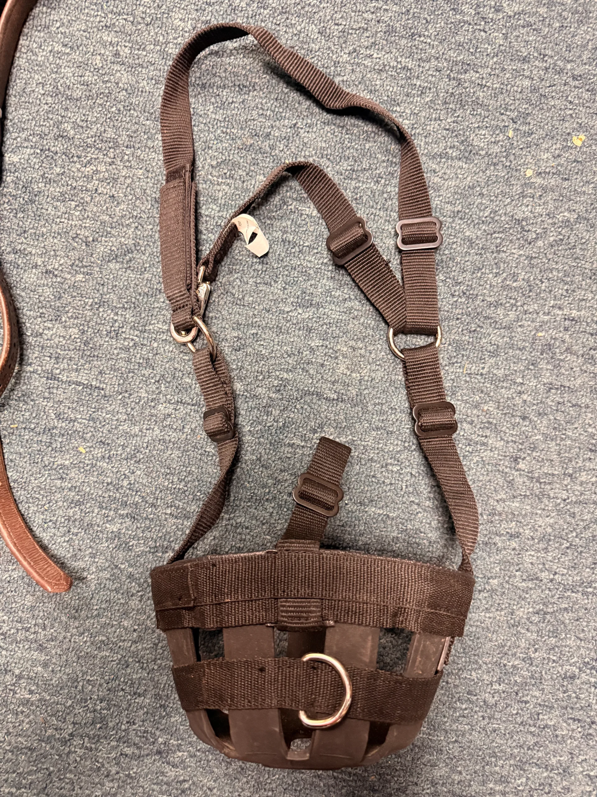 Pony Grazing muzzle for pony by tough 1