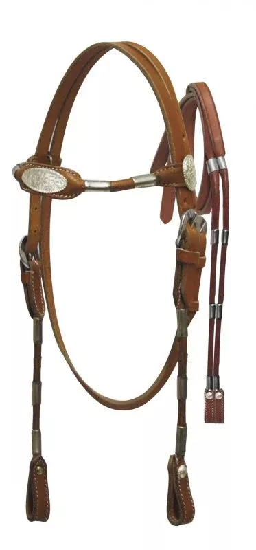 Pony size Poco headstall with reins