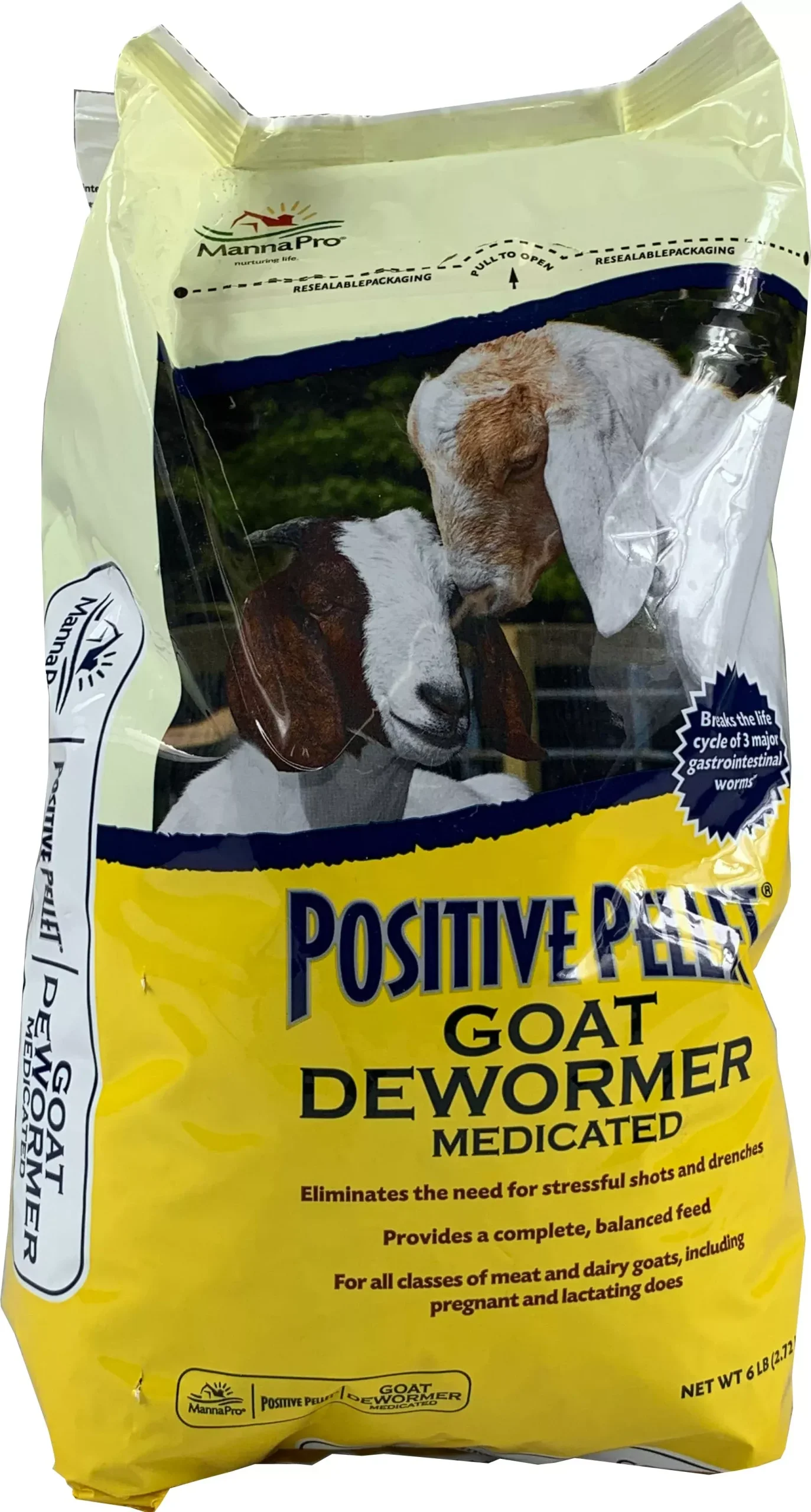 Positive Pellet Medicated Goat Dewormer 6 lb