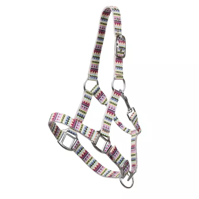 Premium nylon adjustable pony halter