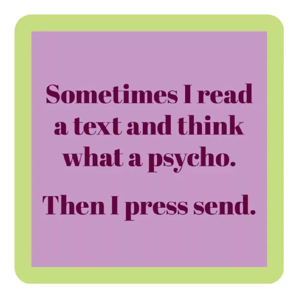 Press Send Coaster