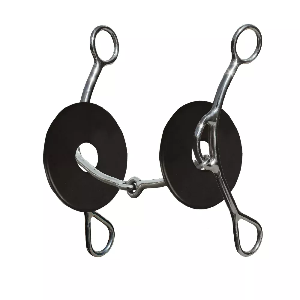 Professional's Choice Brittany Pozzi Long Cheek Smooth Snaffle Lifter Series