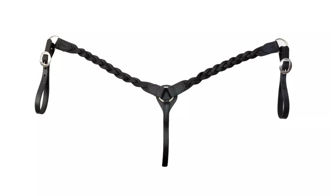 Professional's Choice - Infinity Braid Breast Collar Black