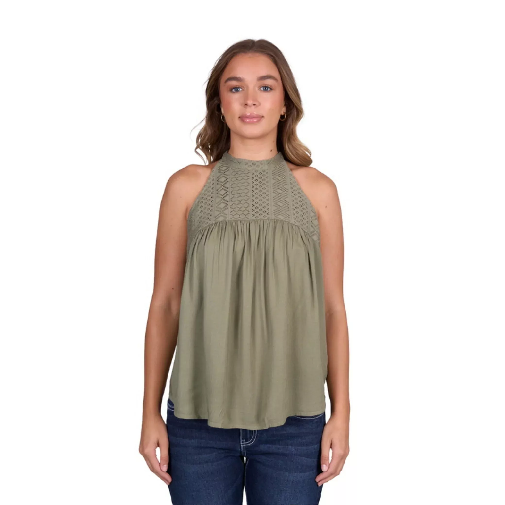 Pure Western Abigail Sleeveless Blouse