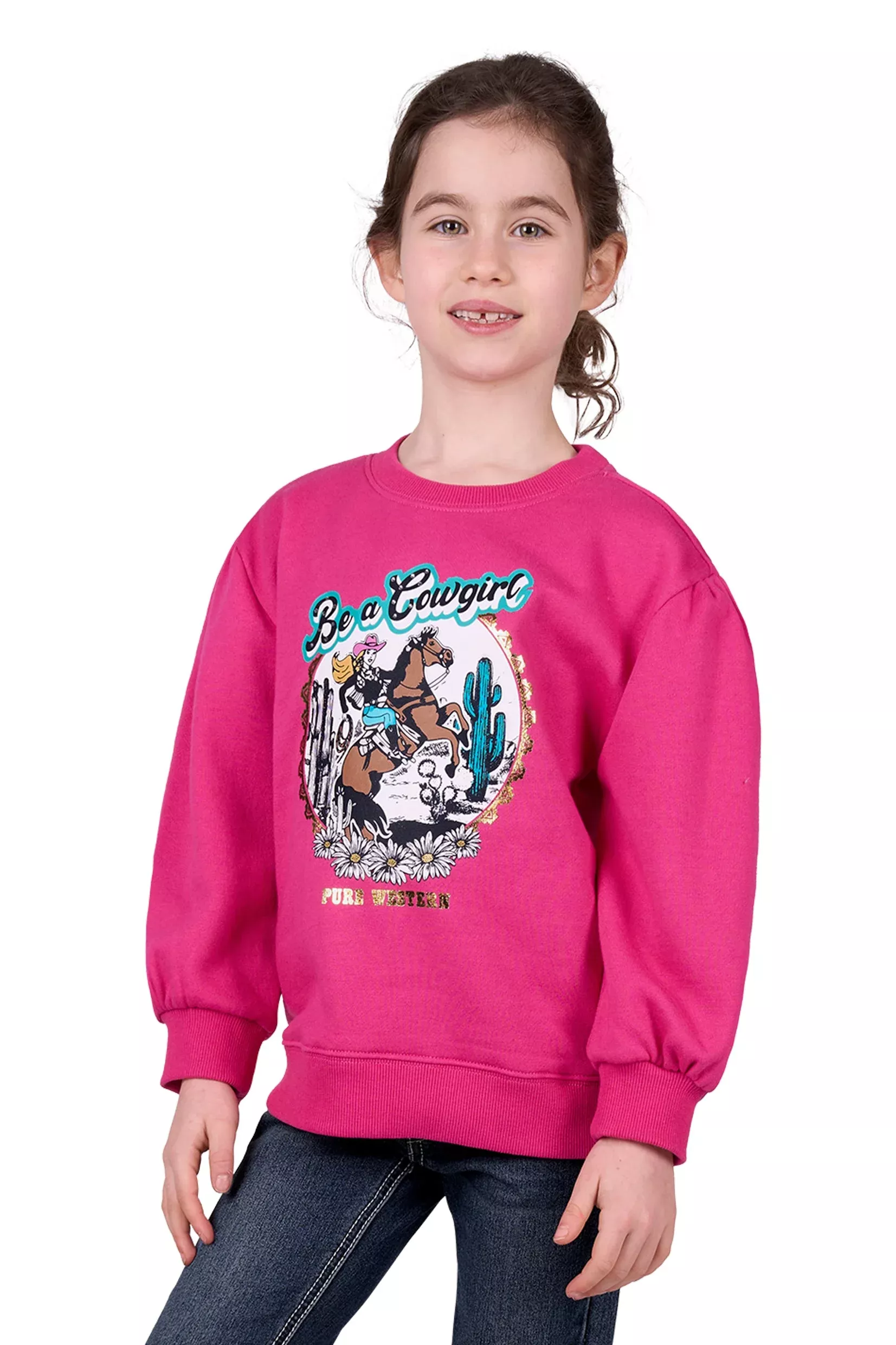 Pure Western Girl's Rachel Crew