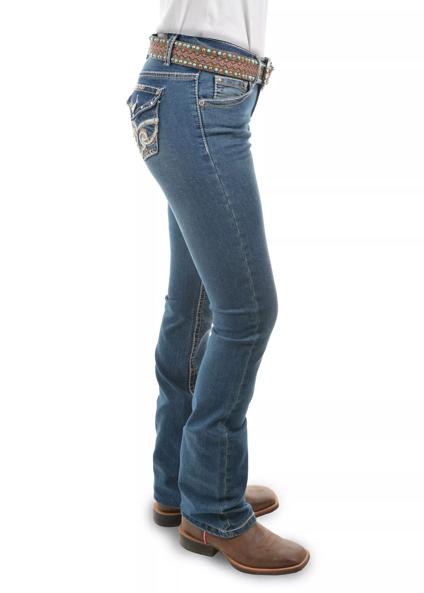 Pure Western Womens Brandy Boot Cut Jeans