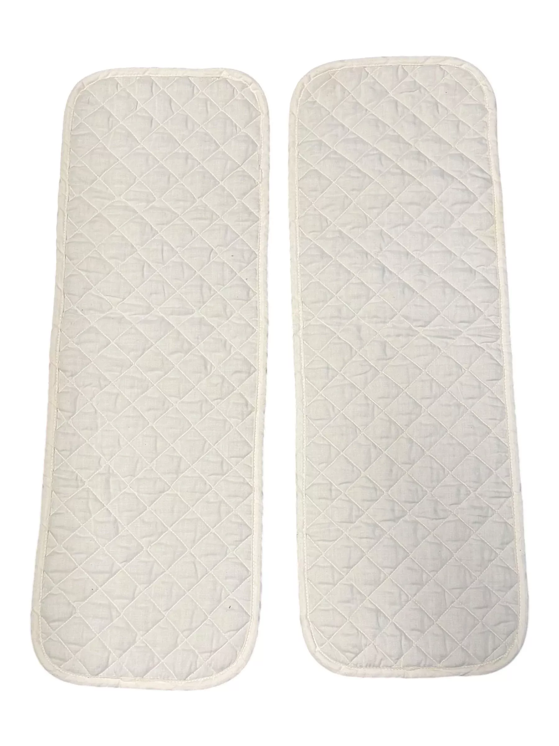 Quilted Wraps - White - Approx 10" - USED