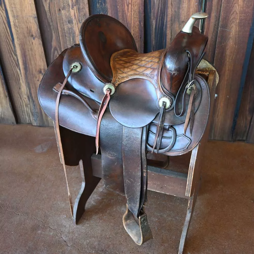 R.T. Frazier 1900's Saddle w/Unique Seat