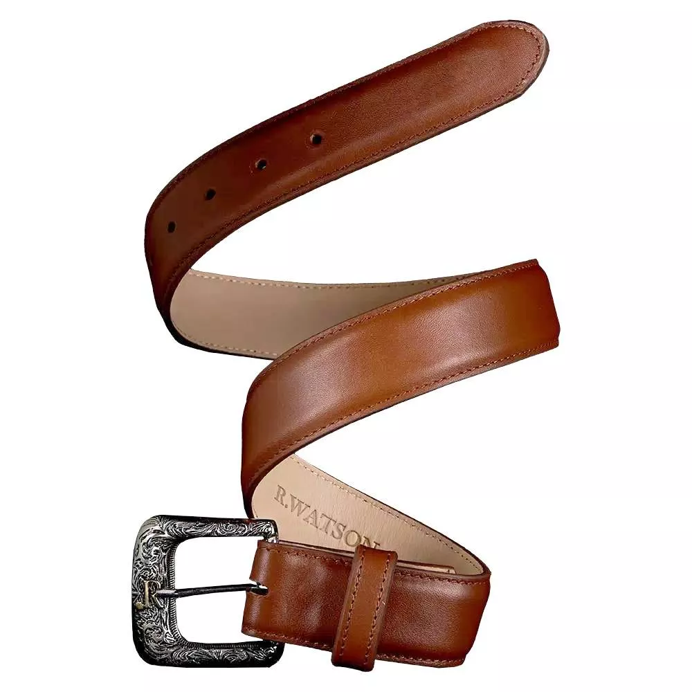 R. Watson Puma Calf Skin Belt