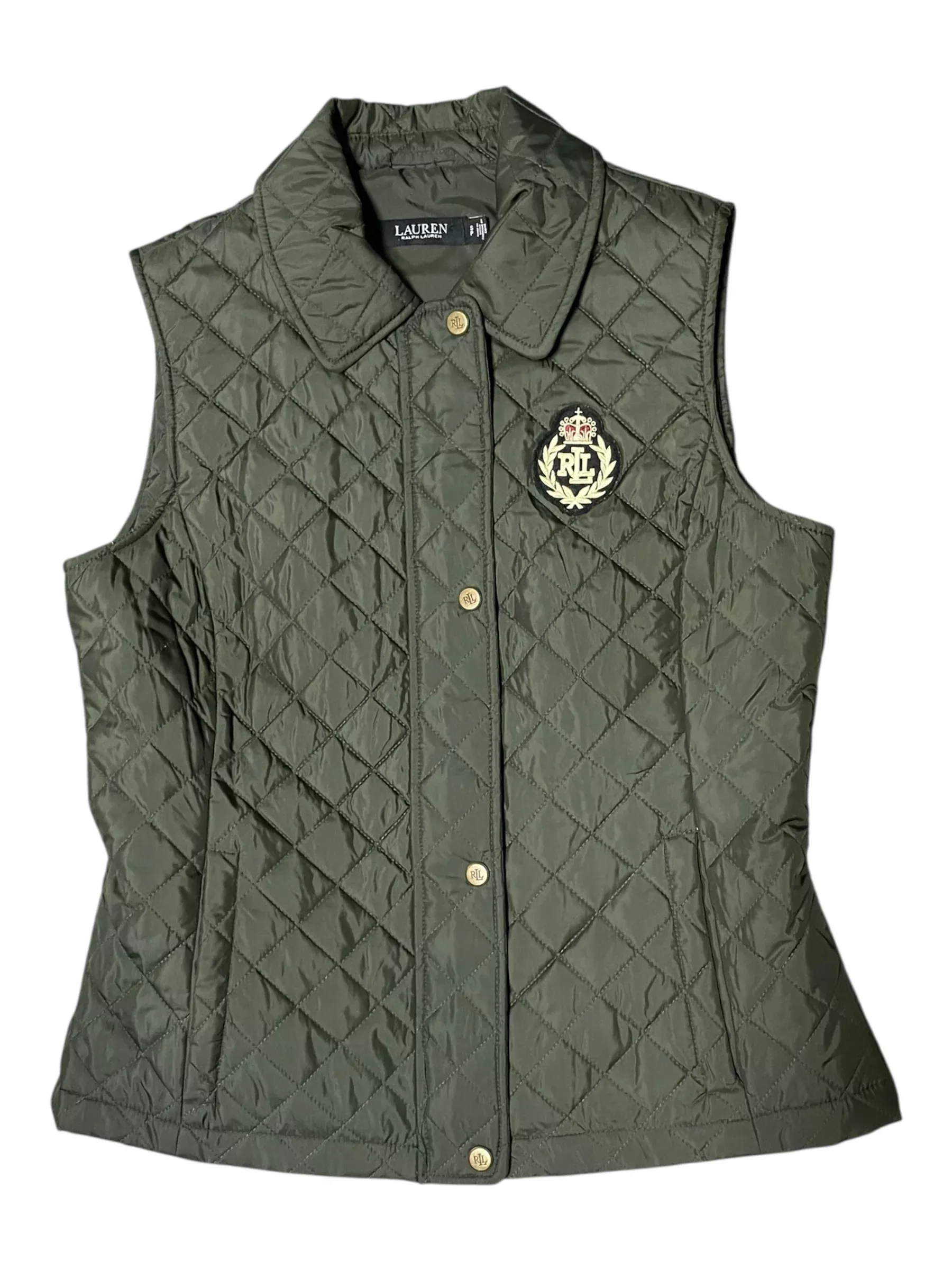 Ralph Lauren Vest - Dark Green - S P - USED