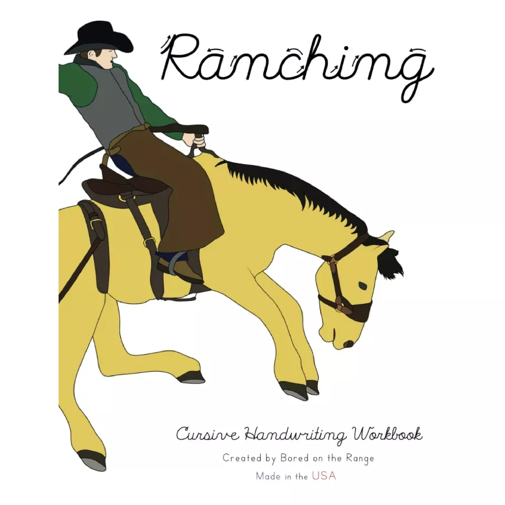 Ranching: Cursive Handwriting Workbook