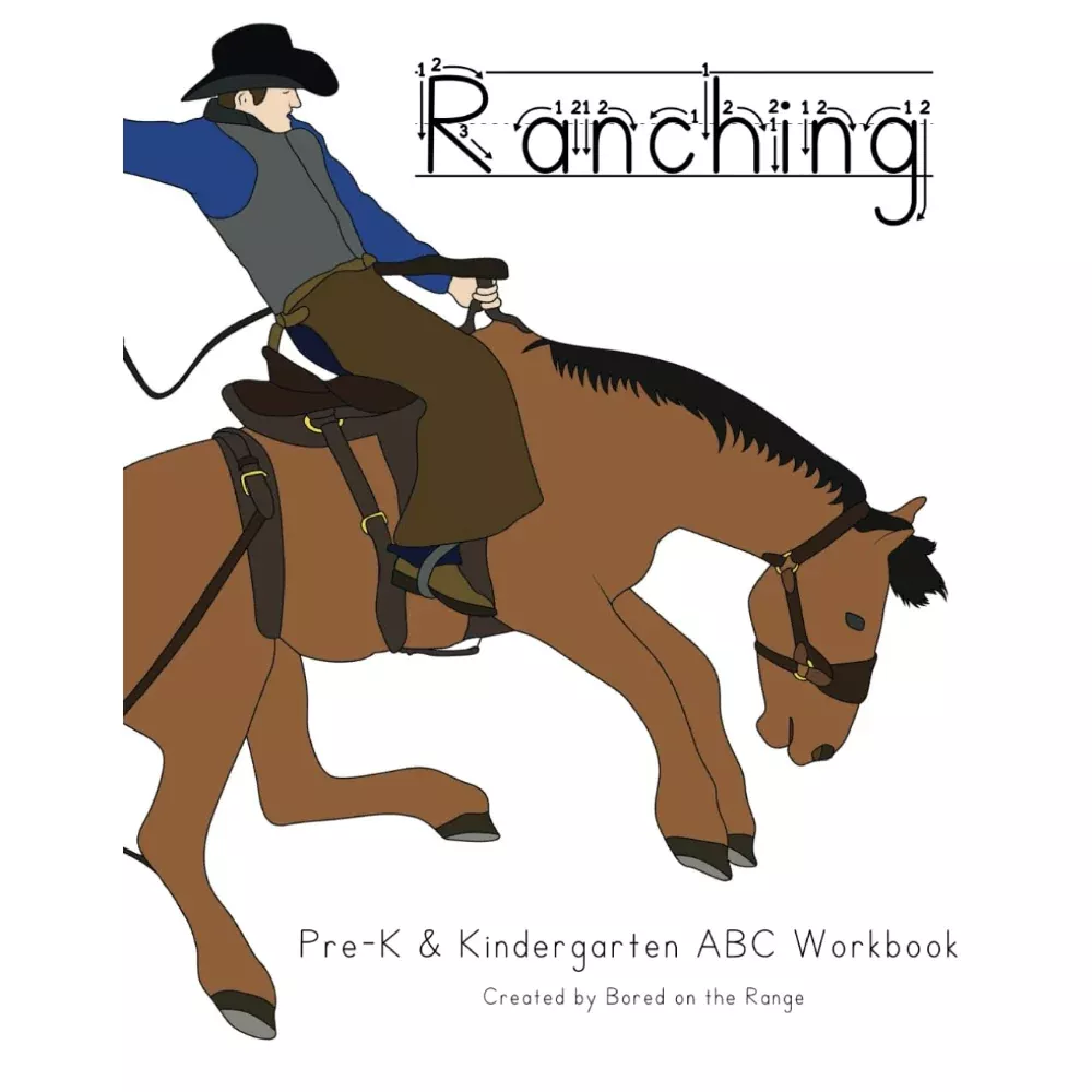 Ranching: Pre-K & Kindergarten ABC Workbook