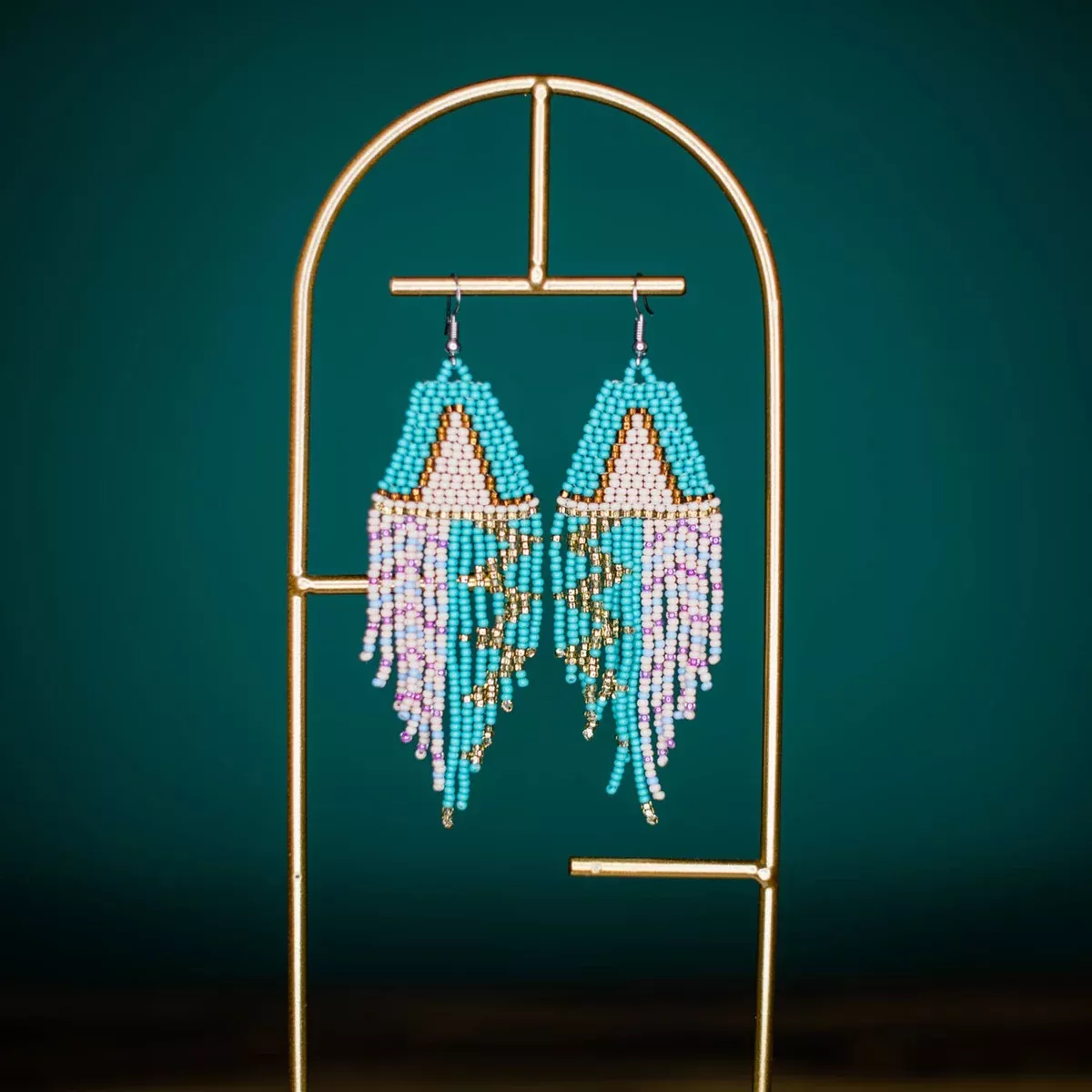 Rayas Earring Turquoise