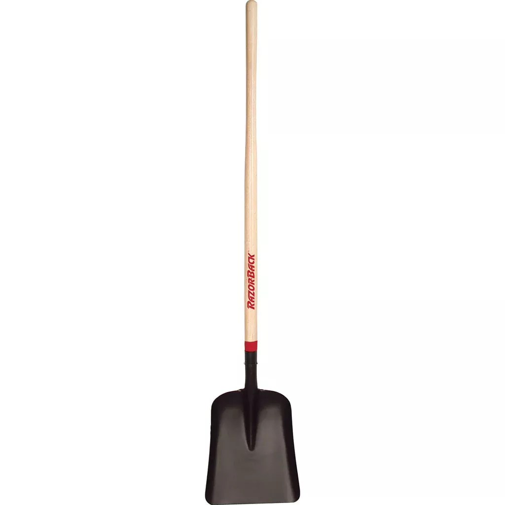 Razor-Back General Purpose Steel Scoop, 58.75 in