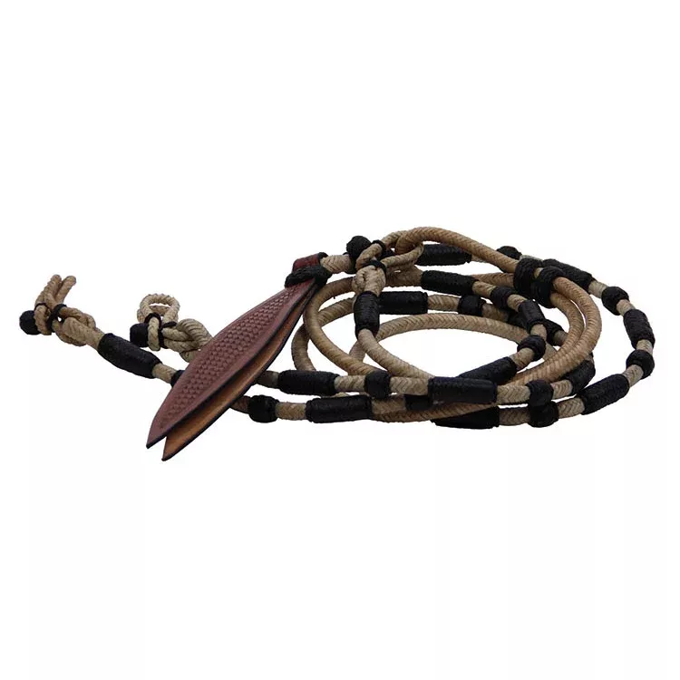 Reins Natural Romel Black Trim Popper