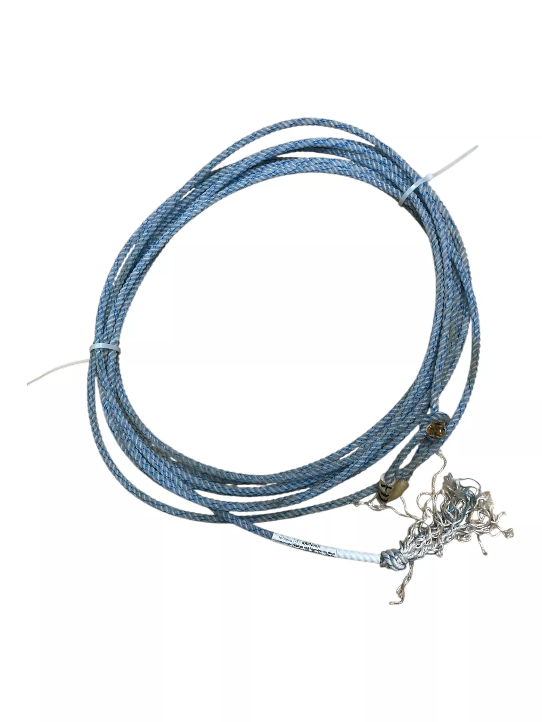 Revolver Fast Back Rope - Blue/White - 31' - USED