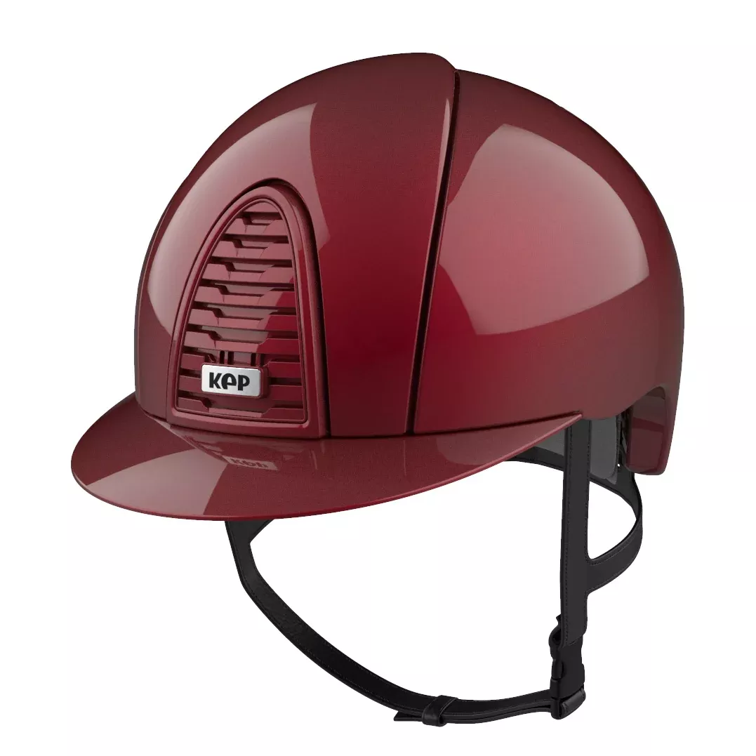 Riding Helmet Cromo 2.0 Metal Bordeaux