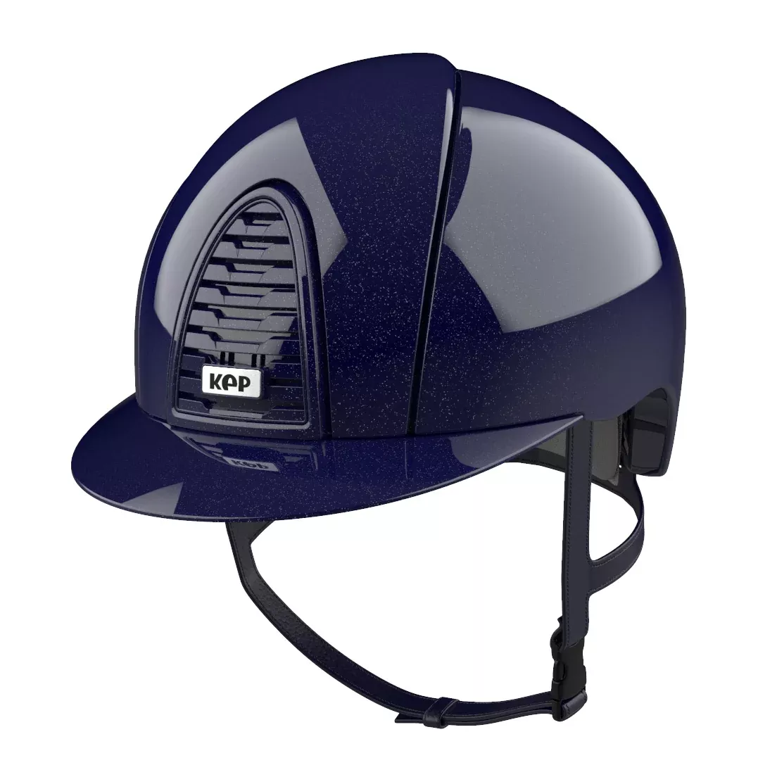Riding Helmet Cromo 2.0 Metal Diamond Blue