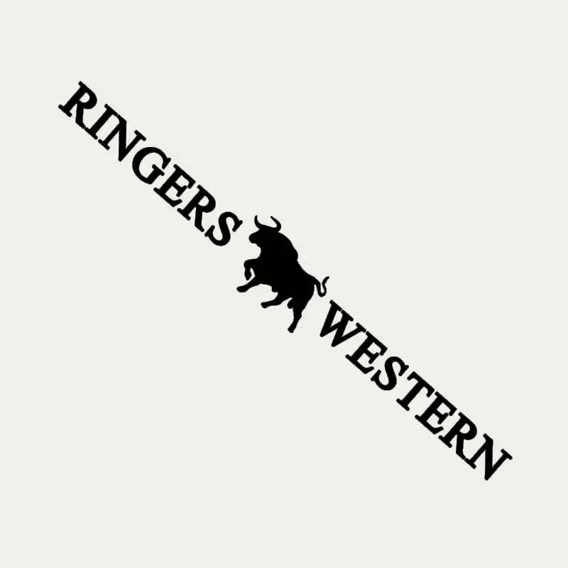 Ringers Western Die Cut Sticker