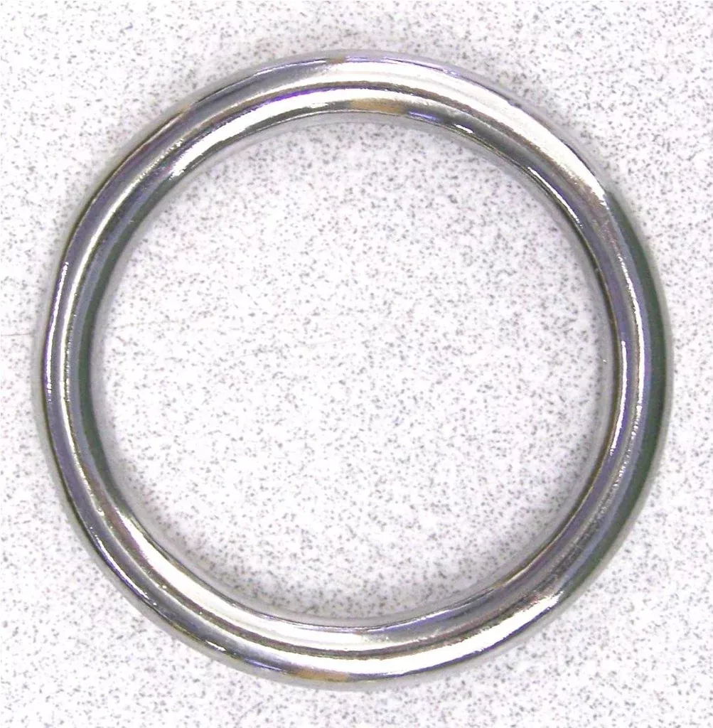 Rings 2 1/2" SS 6.0 MM