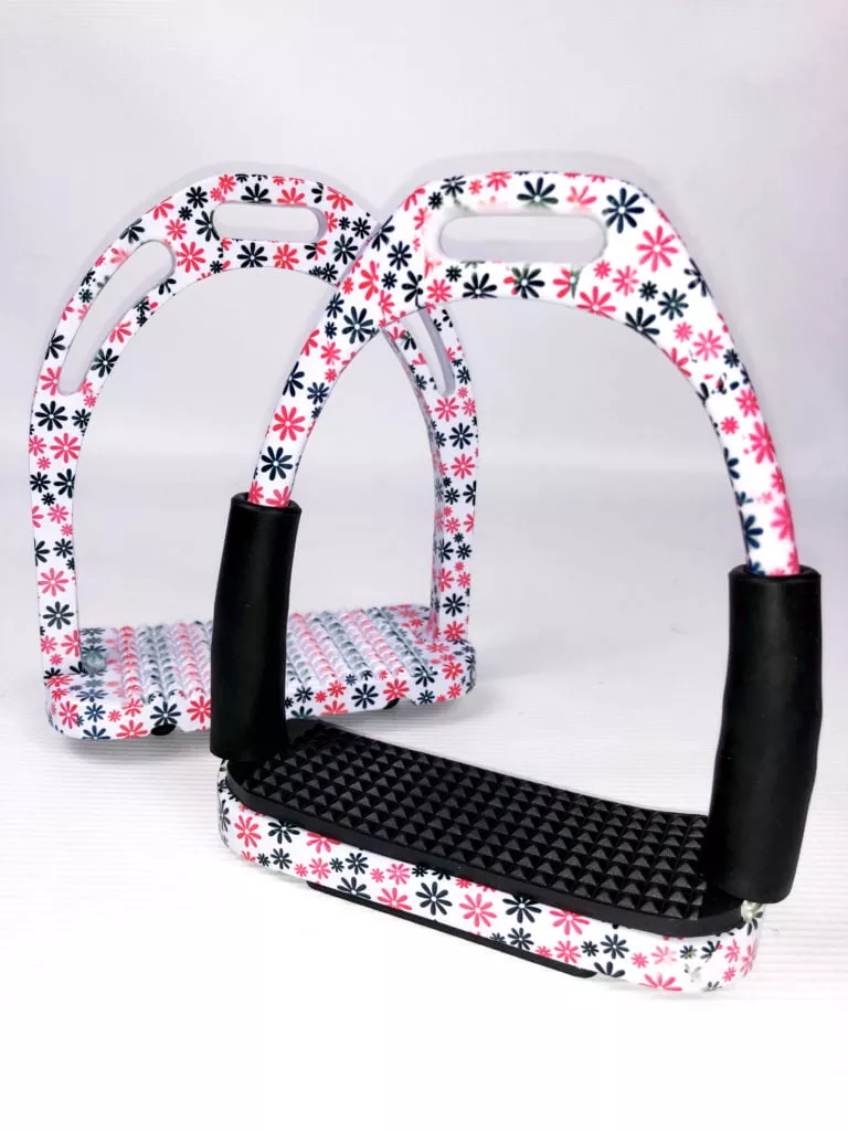 Ritzy EQ Flower Power Flex Foot Stirrups