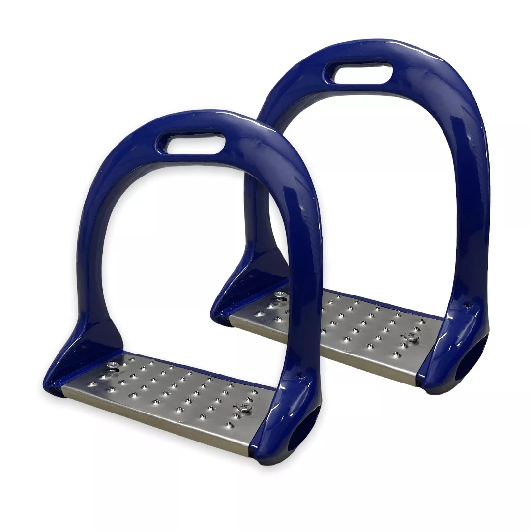 Ritzy EQ Stirrup Irons Cobalt Blue
