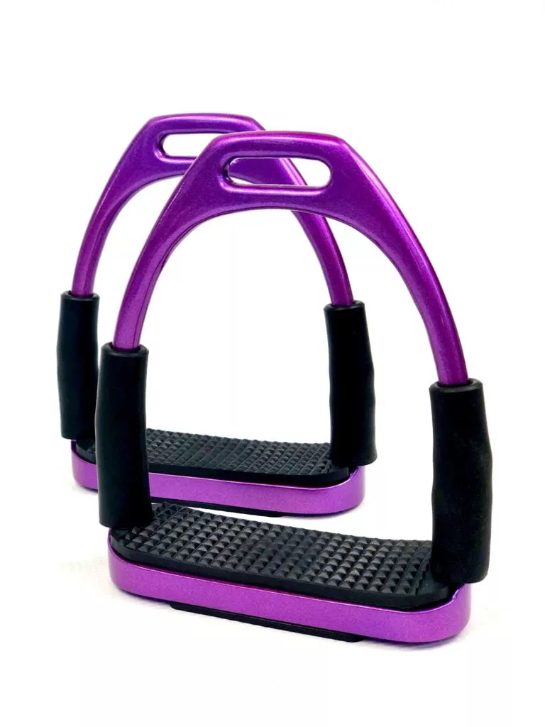 Ritzy EQ UltraViolet Flex Foot Stirrup Irons