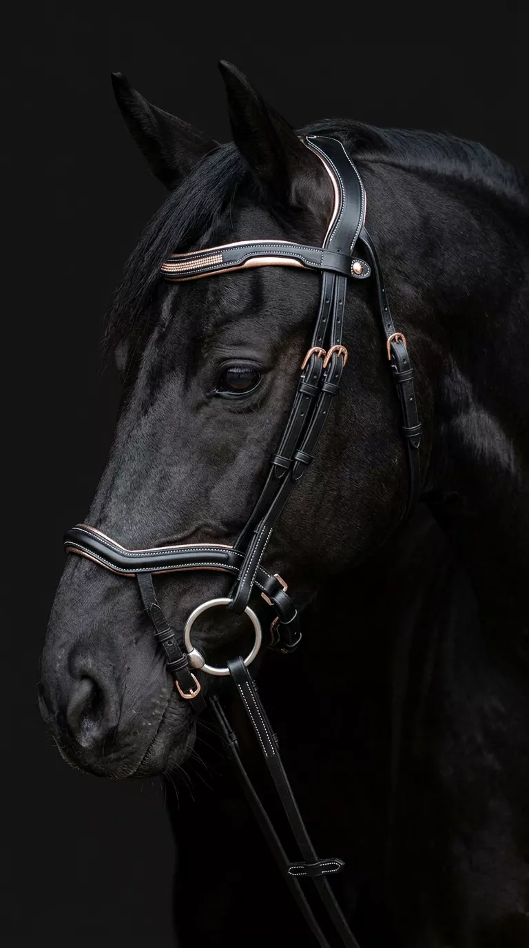Ritzy Saint Forgives Bridle-Rose Gold