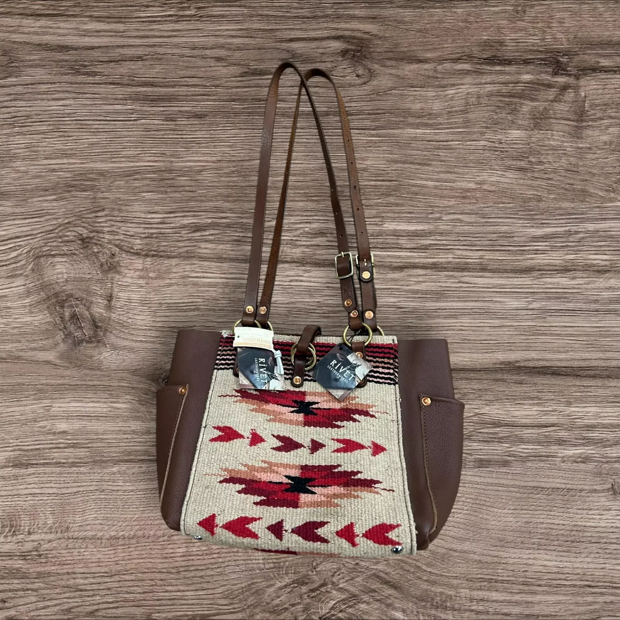 Rivet Leatherworks Navajo Bag - Brown