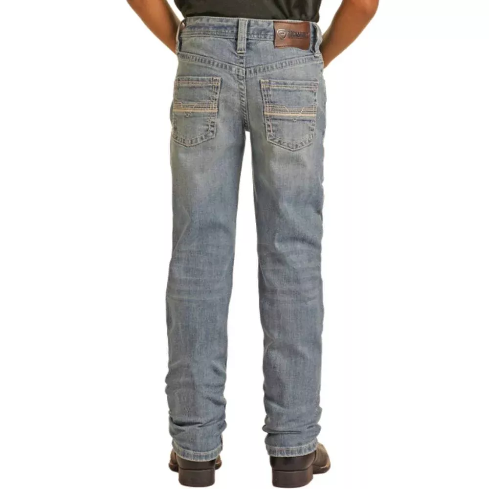 Rock & Roll Denim Boy's Slim Revolver Jeans