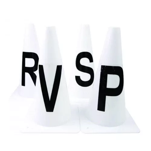 Roma Dressage Cones 4pc