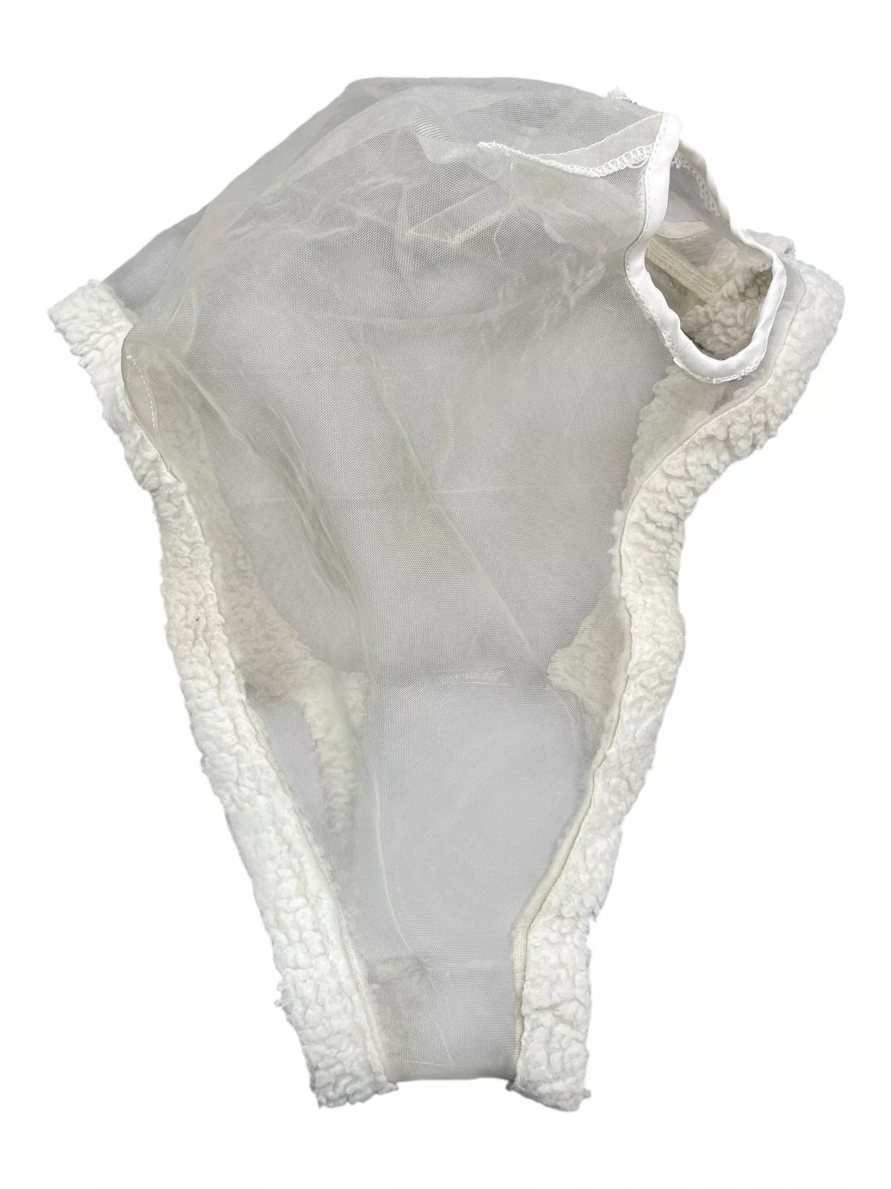 Roma Fly Mask - White - F/S - USED