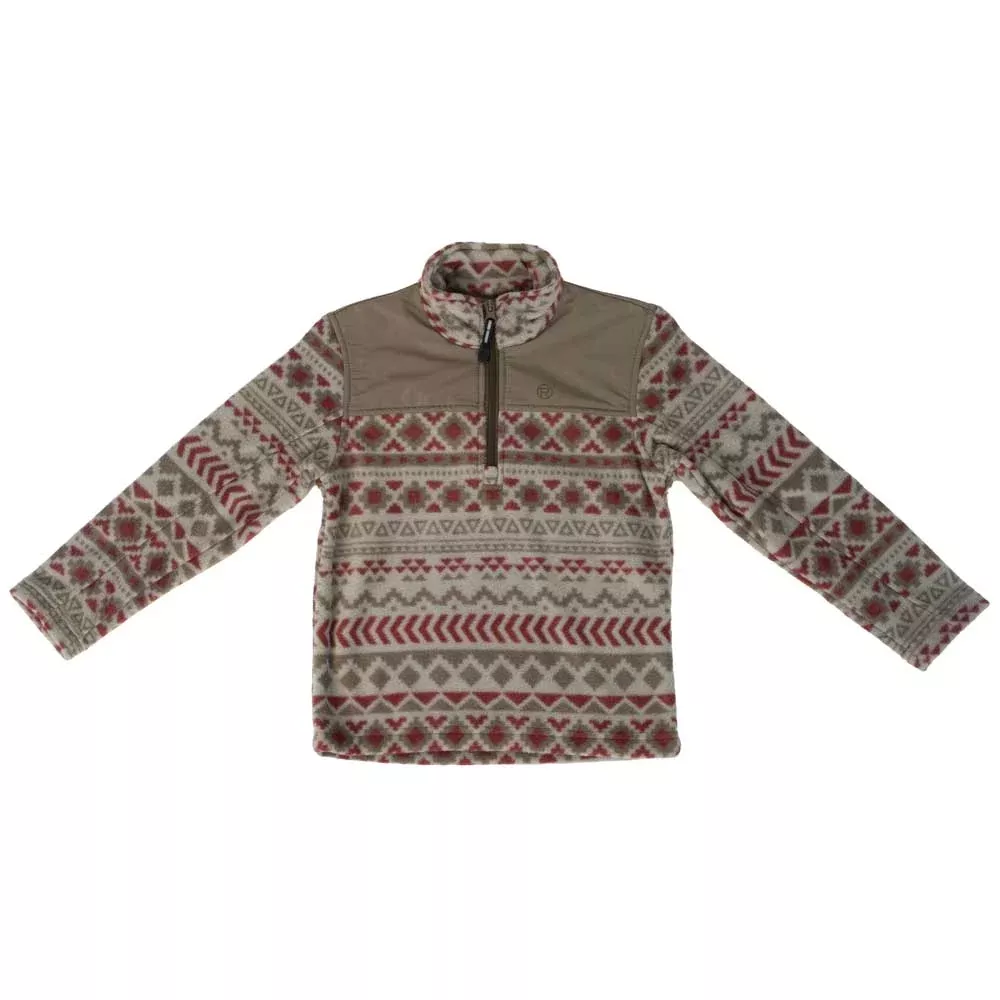 Roper Boy's Aztec Fleece Pullover