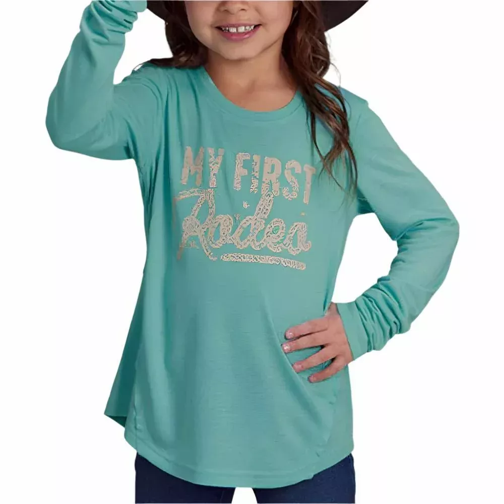 Roper Girl's My First Rodeo Tee - FINAL SALE