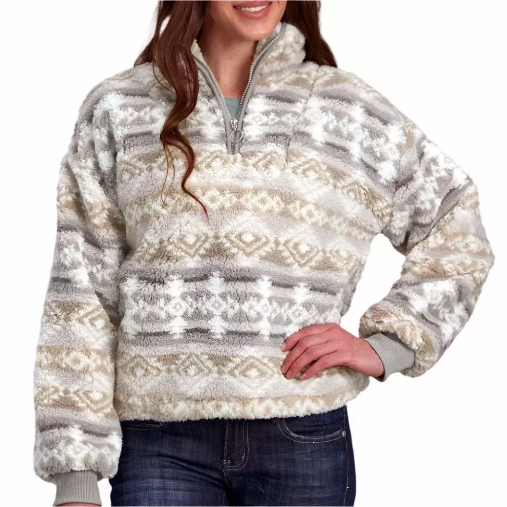 Roper Women's Fuzzy Fleece Pullover