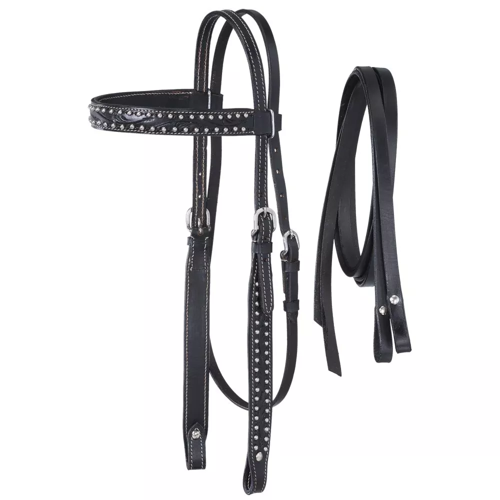 Royal King Braden Collection Headstall with Reins