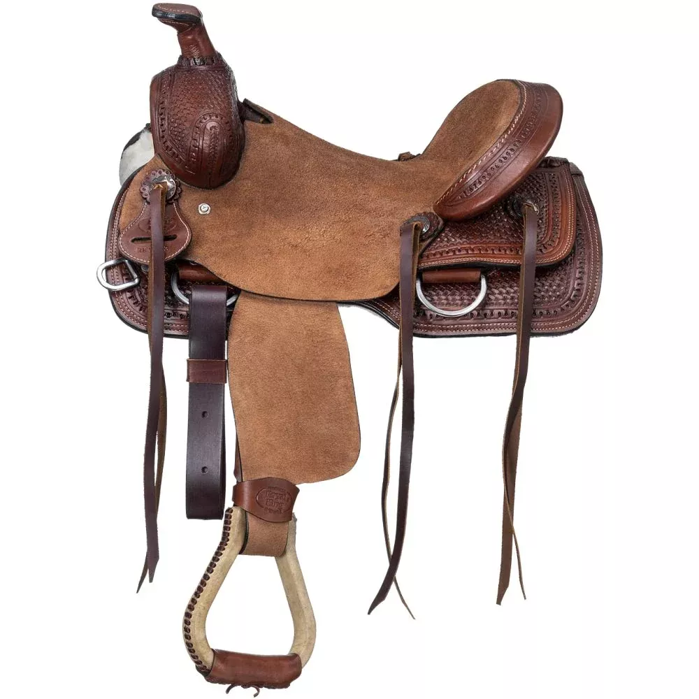 Royal King Caldwell Youth Roping Saddle