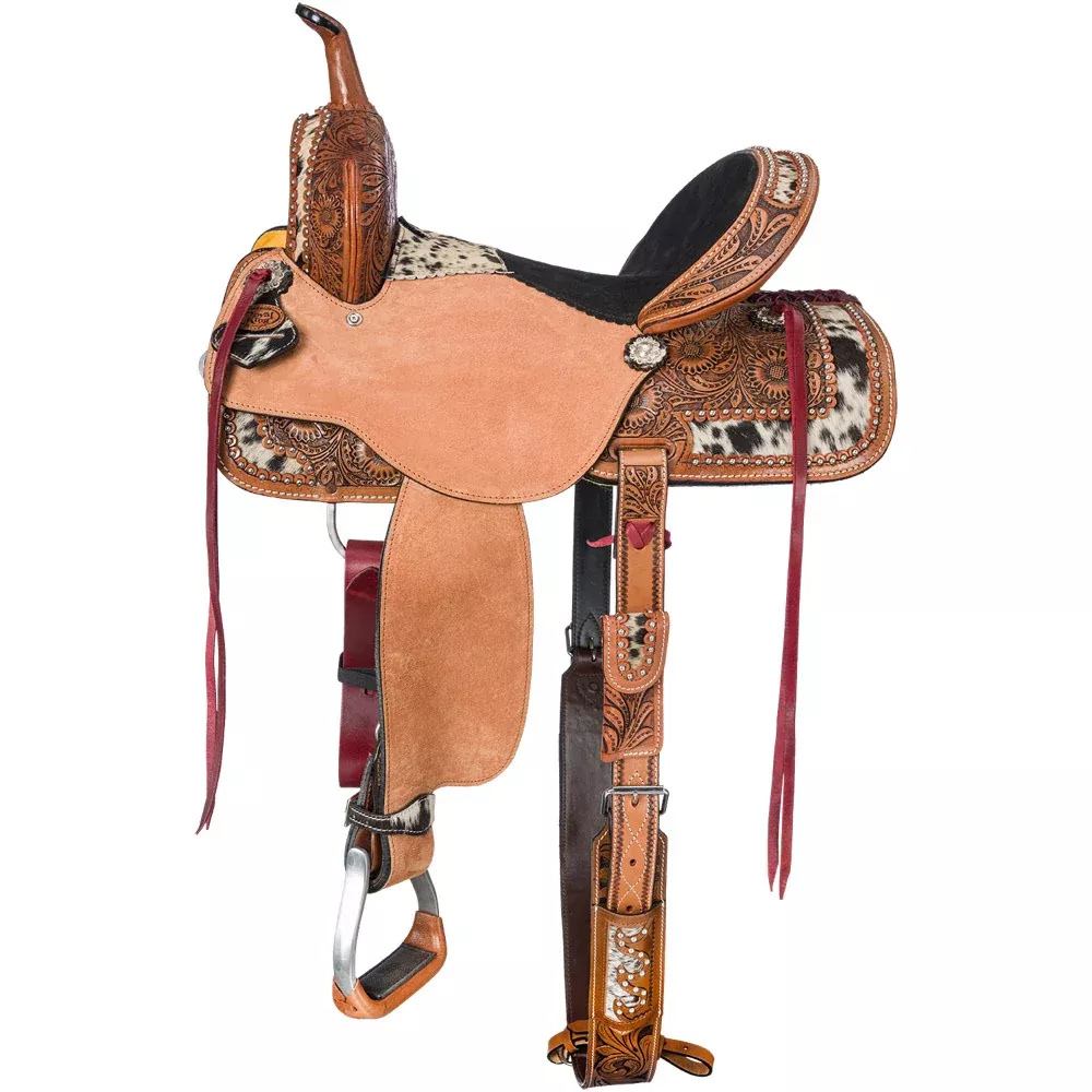 Royal King Longhorn Barrel Saddle