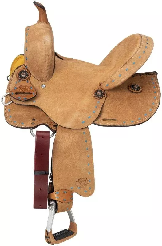 Royal King Medina Rough Out Barrel Saddle