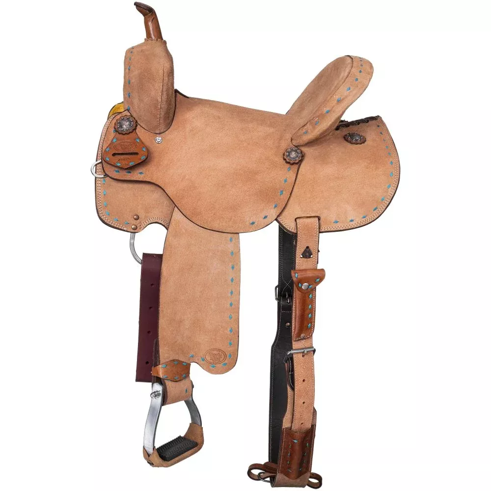 Royal King Medina Roughout Barrel Saddle