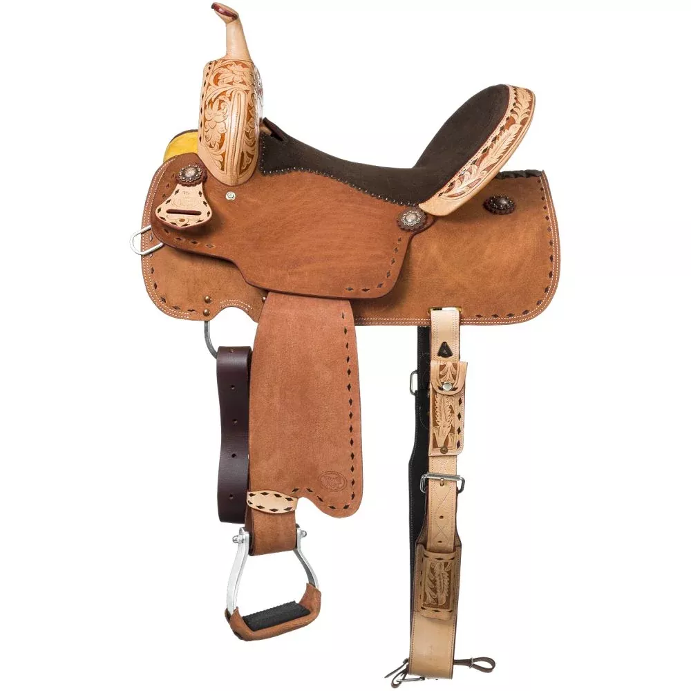 Royal King Reno Roughout Barrel Saddle