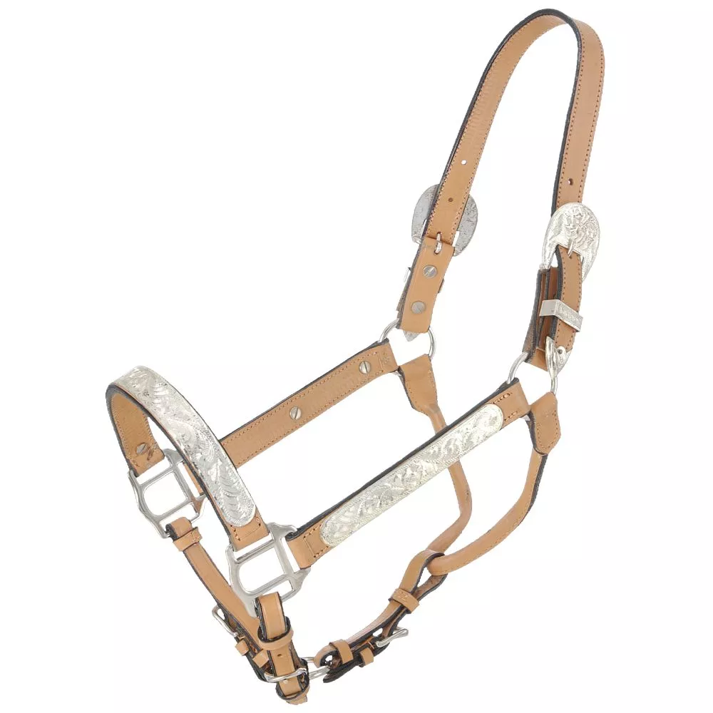 Royal King Silver Bar Show Halter – Full