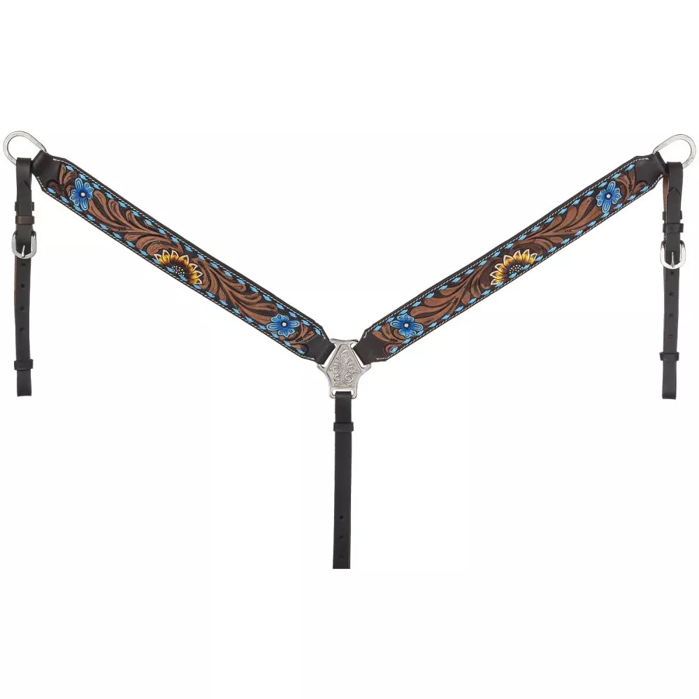 Royal King Sunflower & Buckstitch Breastcollar