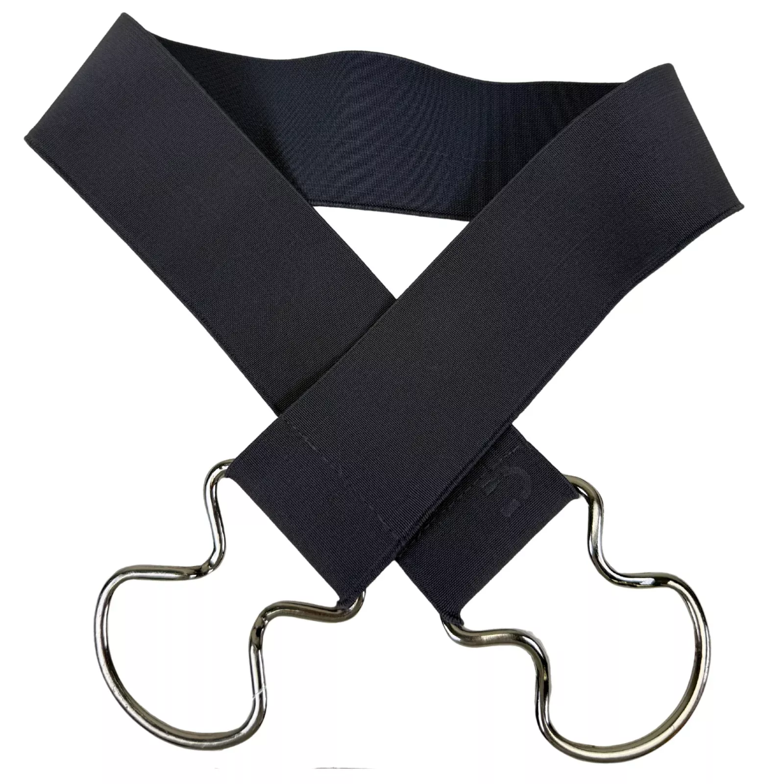 Ruespari Clasp Stretch Belt in Grey - S/M
